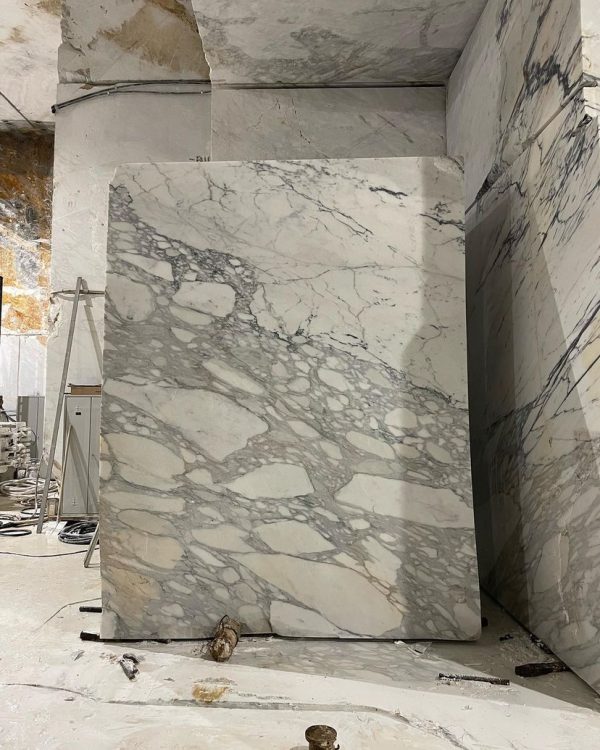 BLOCKMatched - Arabescato Caldia (2 Slabs Wide)