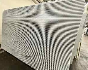 Bianco Lassa Flutted/Honed - Marble